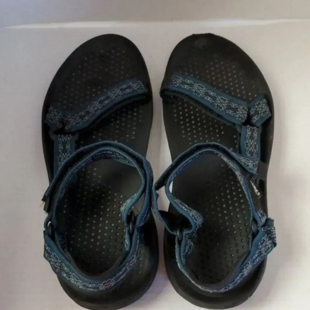 Teva Original Hiking Sandals Shoes Universal Water Sports Blue Men's MAN'S 13